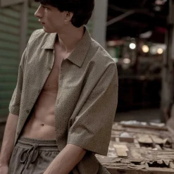 Woven Shirt Fly Rhodes Addis Abeba